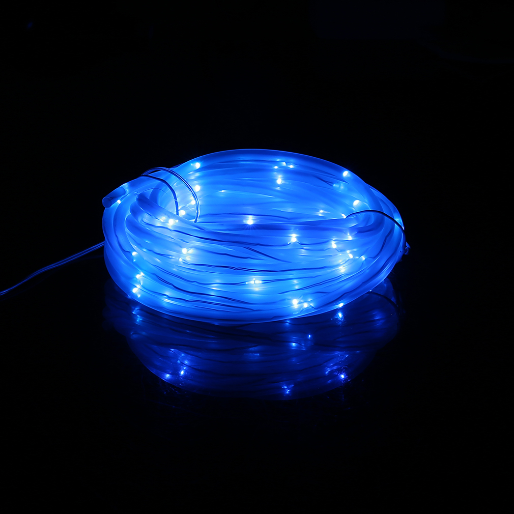 7m 50 LED 4*6MM Solar Powered Indoor Outdoor Copper Wire Lamp String Light JL eBay