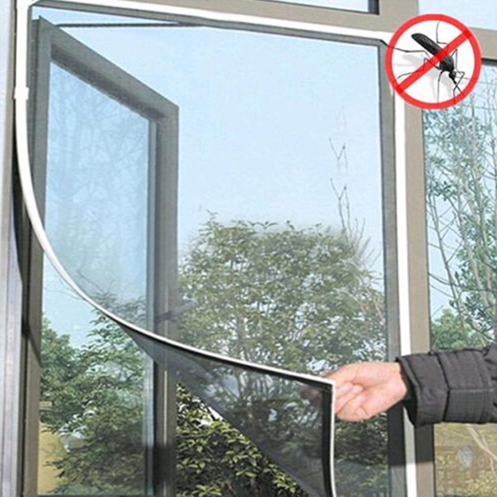 Hands Free Magic Mesh Screen Net Door with magnets Anti Mosquito Curtain DS